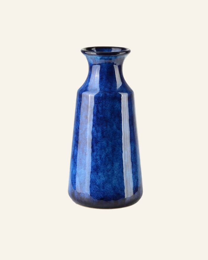 Blue Dark Vase Small