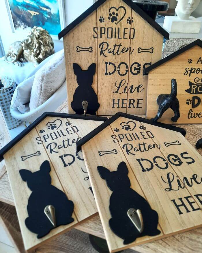 Frenchie Wall Ornament Key Holder