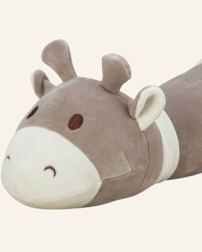 Giraffe Lying Super Soft Spandex Plush