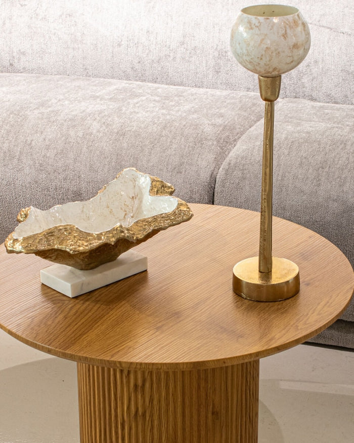 Luxuries Centrepiece in White and Gold