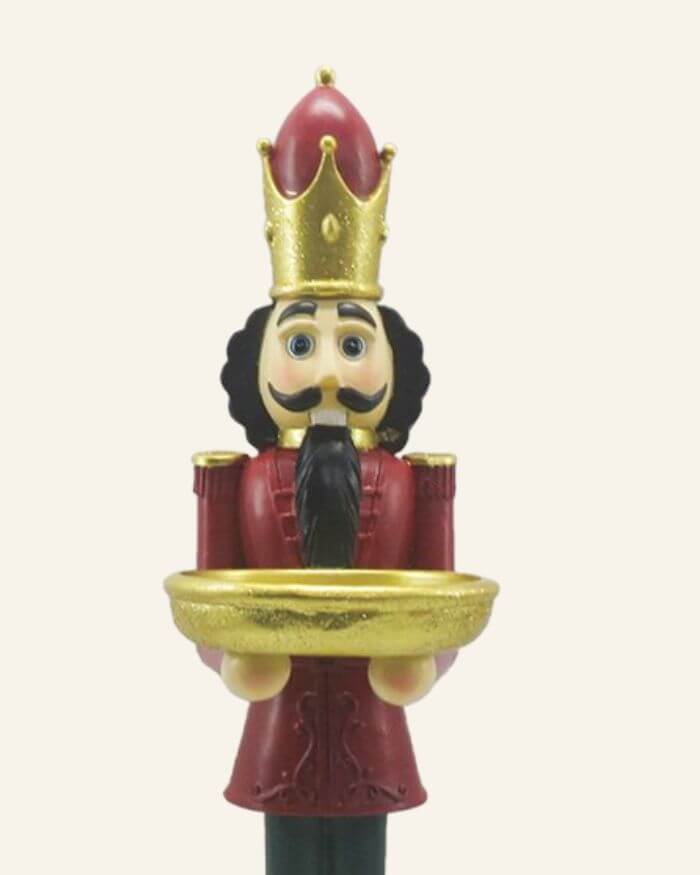 Nutcracker with Gold Tray
