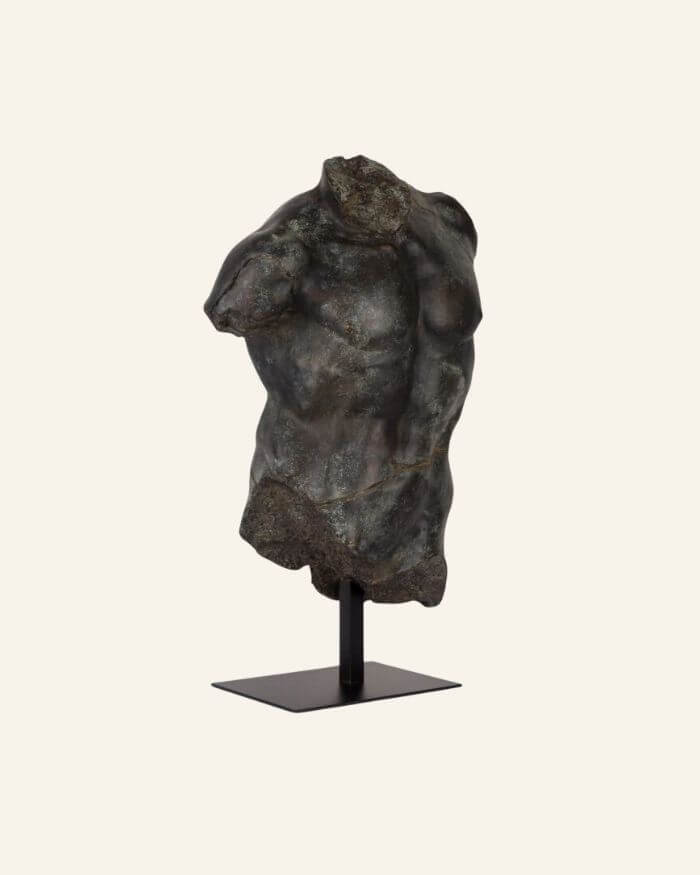 Large Bronze Maximillian Torso