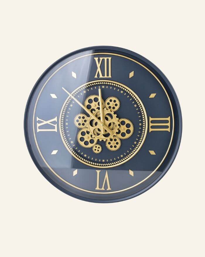 Wall Clock Black 56cm