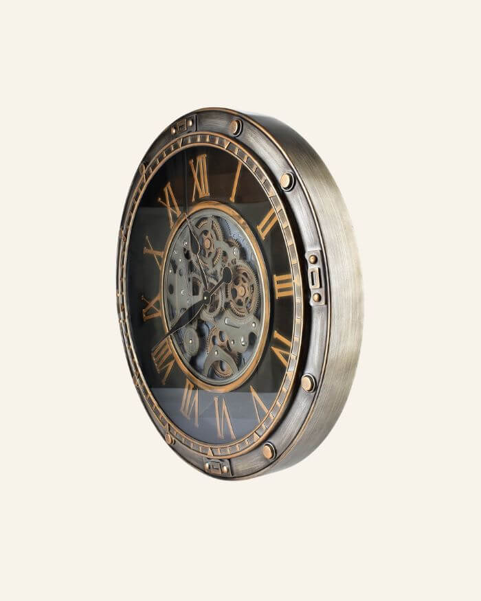 Wall Clock Bronze 66cm