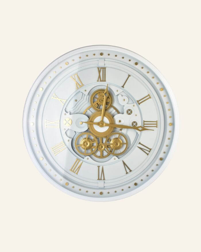 Wall Clock White 66cm
