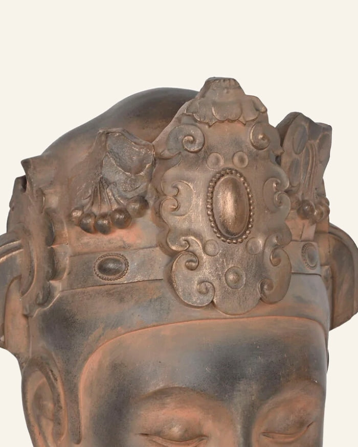 Brown Black Buddha Oriental