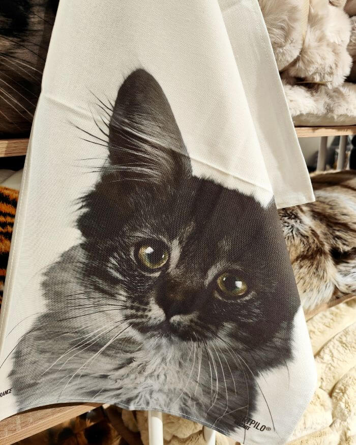 Cat Tea Towel