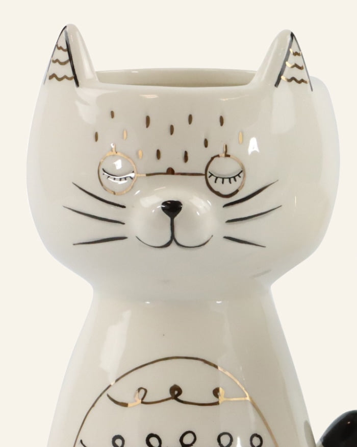 Ceramic Cat Faces