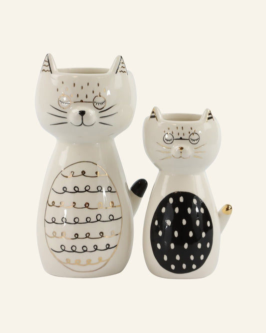 Ceramic Cat Faces