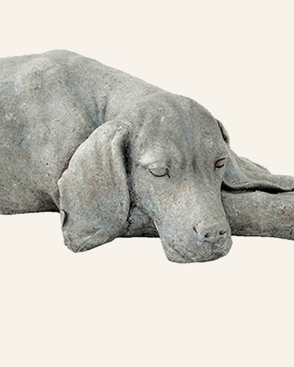 Dog Figurine in Grey