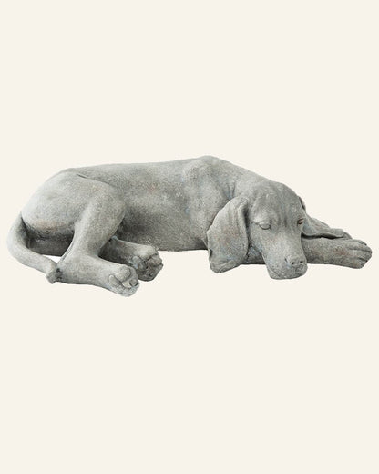 Dog Figurine in Grey