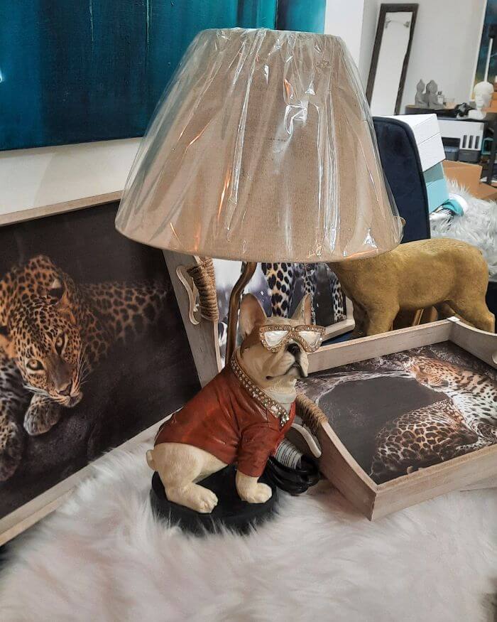 Frenchie Table Lamp