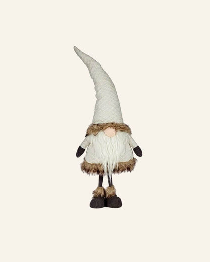Gnome in Cream and Brown