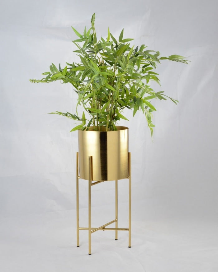 Golden Pot on Stand (Small)