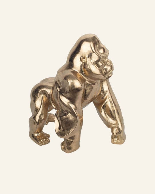 Golden Gorilla Large Sculpture