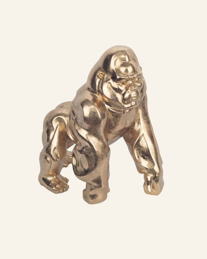 Golden Gorilla Small Sculpture