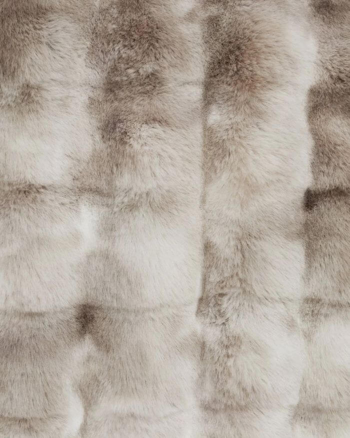 Misty Cushion Faux Fur Square