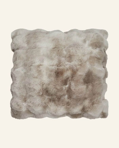 Misty Cushion Faux Fur Square