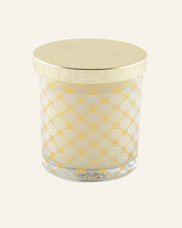 Musk Gold Candle with Lid