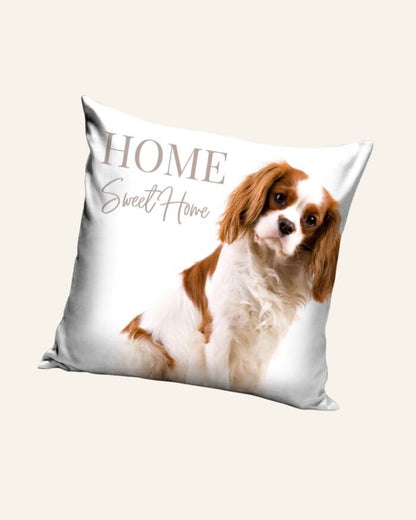 King Charles Cushion White Background