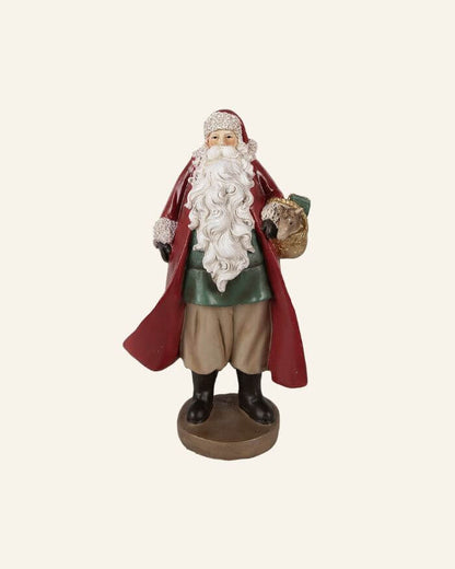 Santa Claus Statue in Red