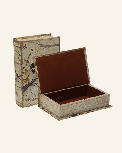 Set of Decorative Boxes Bird