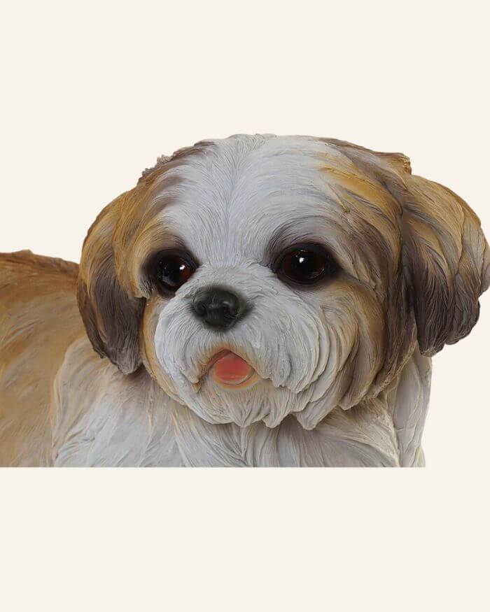 Shih Tzu Dog Statue