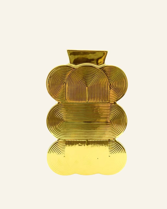 Shiny Gold Vase (Medium)