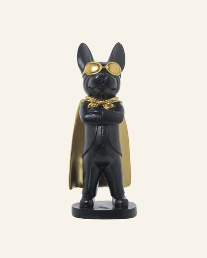 Standing Dog with Glasses