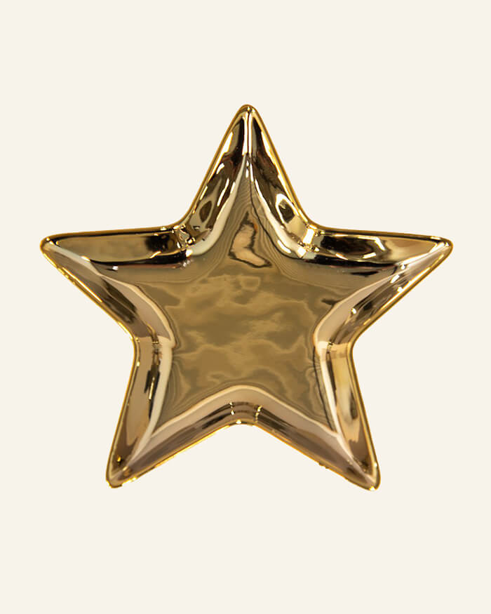 Star Plate in Gold